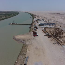 مشاور همکار در انجام مطالعات و اجرای طرح سد قفل کشتی‌رانی پایین‌دست رودخانه بهمن‌شیر (به صورت EPC )